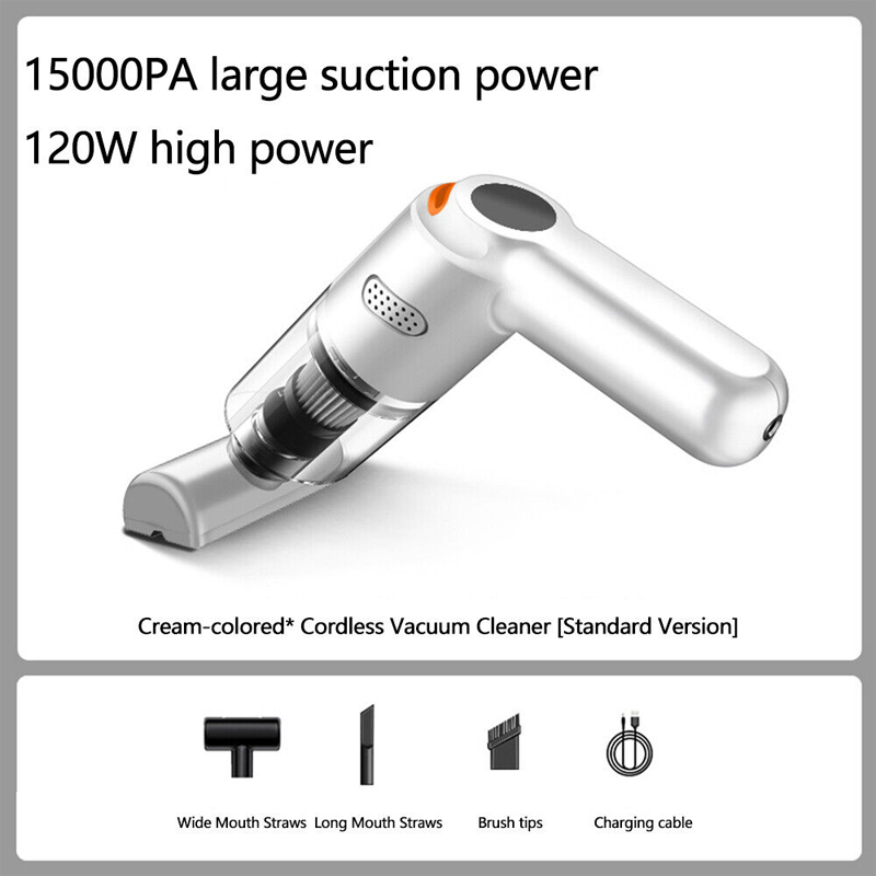 🚗💨 Cordless Car Vacuum Cleaner – 10,000Pa Strong Suction, Lightweight & Portable & Long Battery Life