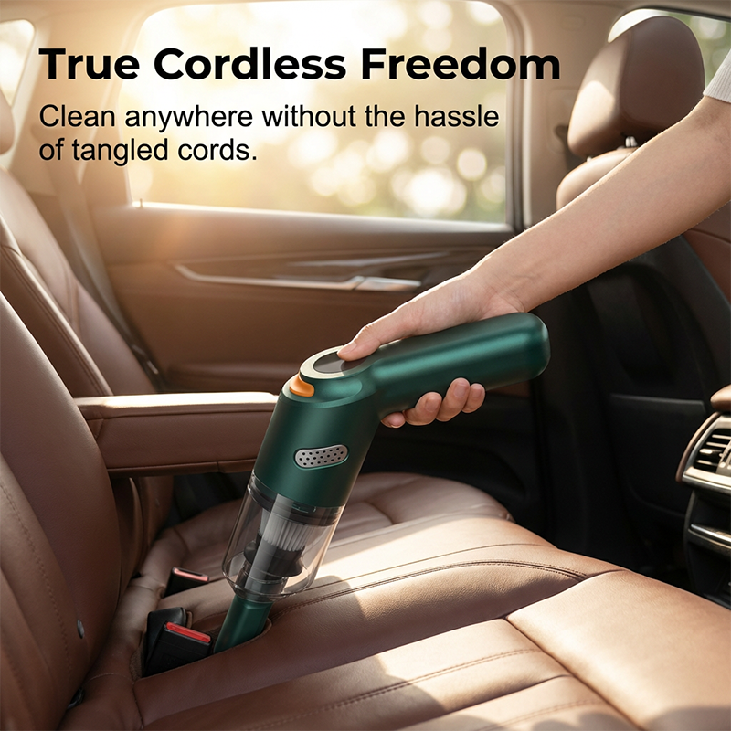 🚗💨 Cordless Car Vacuum Cleaner – 10,000Pa Strong Suction, Lightweight & Portable & Long Battery Life