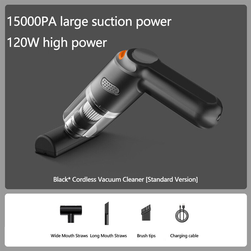 🚗💨 Cordless Car Vacuum Cleaner – 10,000Pa Strong Suction, Lightweight & Portable & Long Battery Life