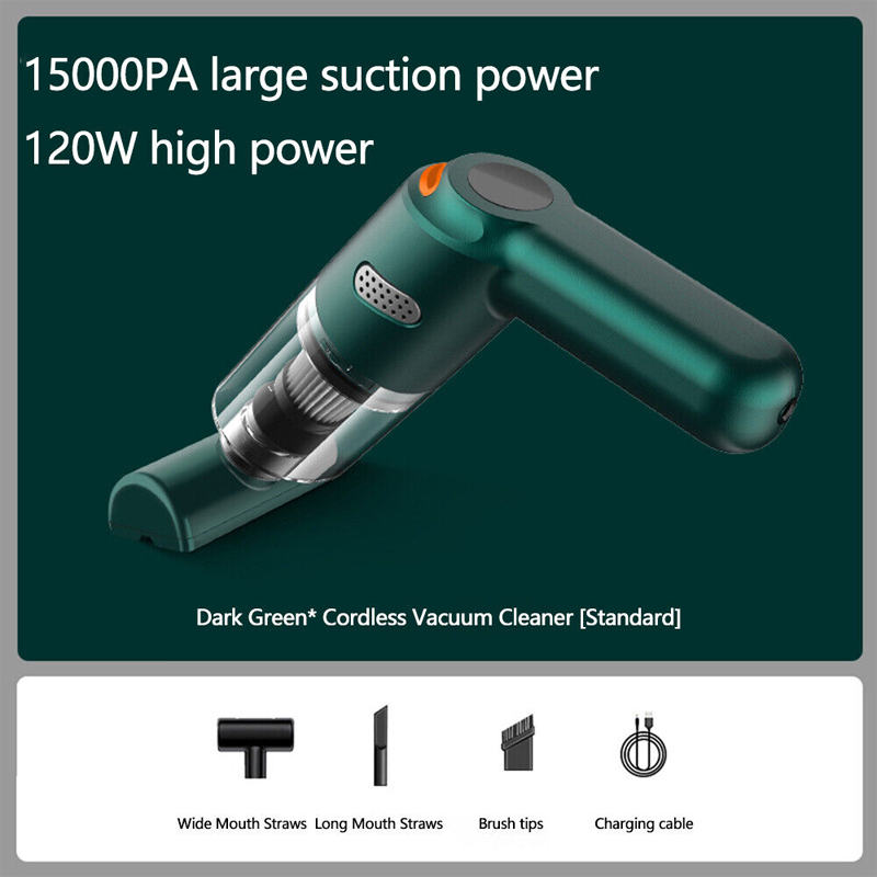 🚗💨 Cordless Car Vacuum Cleaner – 10,000Pa Strong Suction, Lightweight & Portable & Long Battery Life